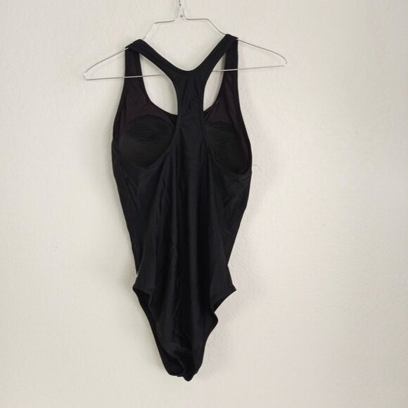 Nabaiji Solid Black Bathing Suit Size Medium Womans - Picture 1 of 3